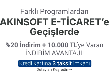E-Ticaret Paketlerimizde %30 İndirim Fırsatı